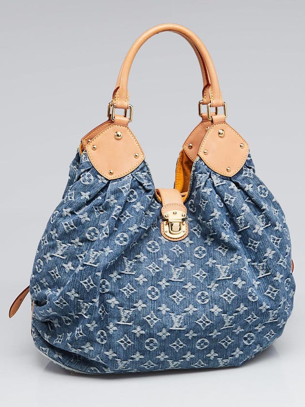 Louis Vuitton Blue Monogram Denim XL Bag