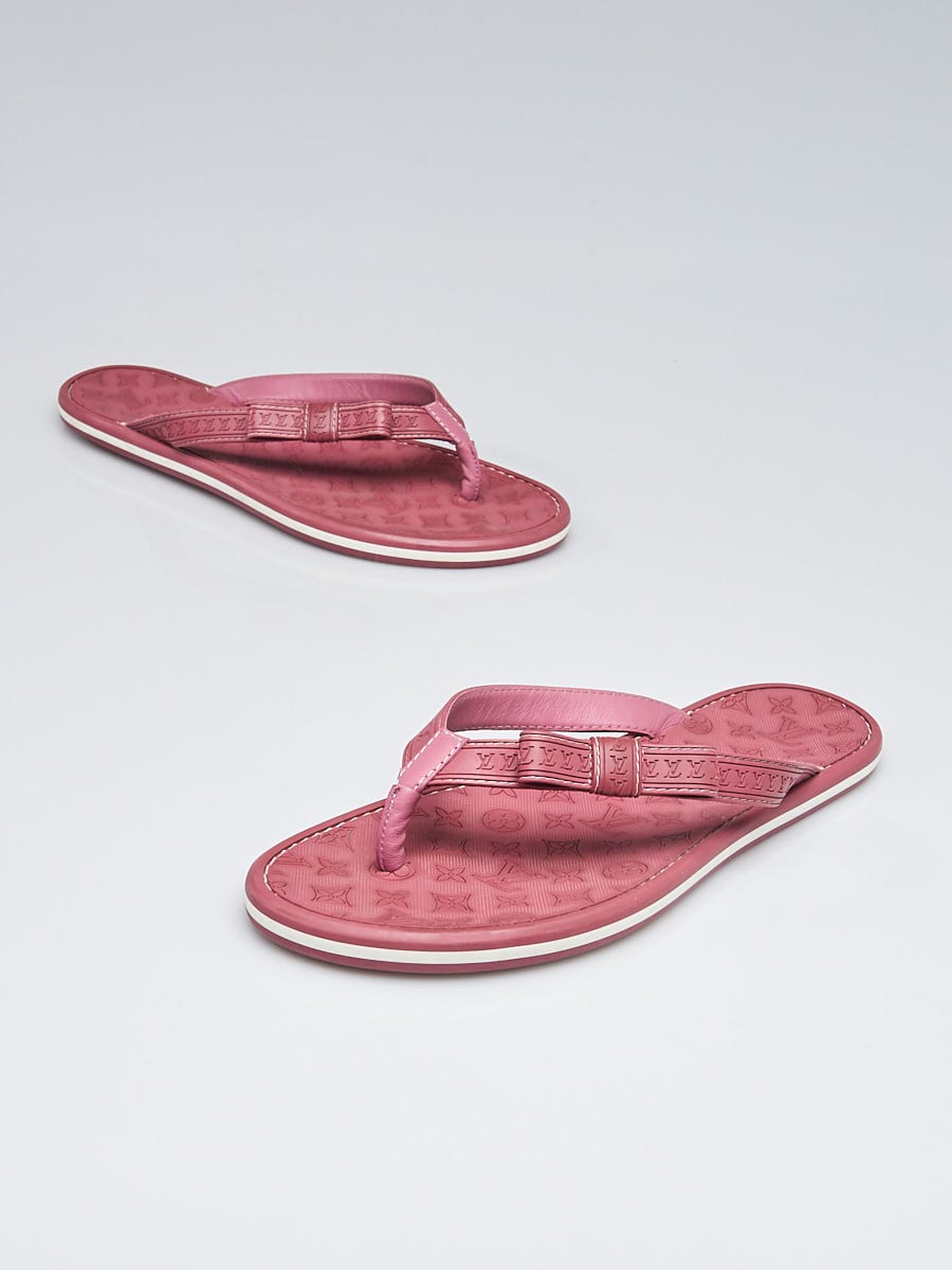Louis Vuitton - Authenticated Sandal - Pink for Women, Never Worn