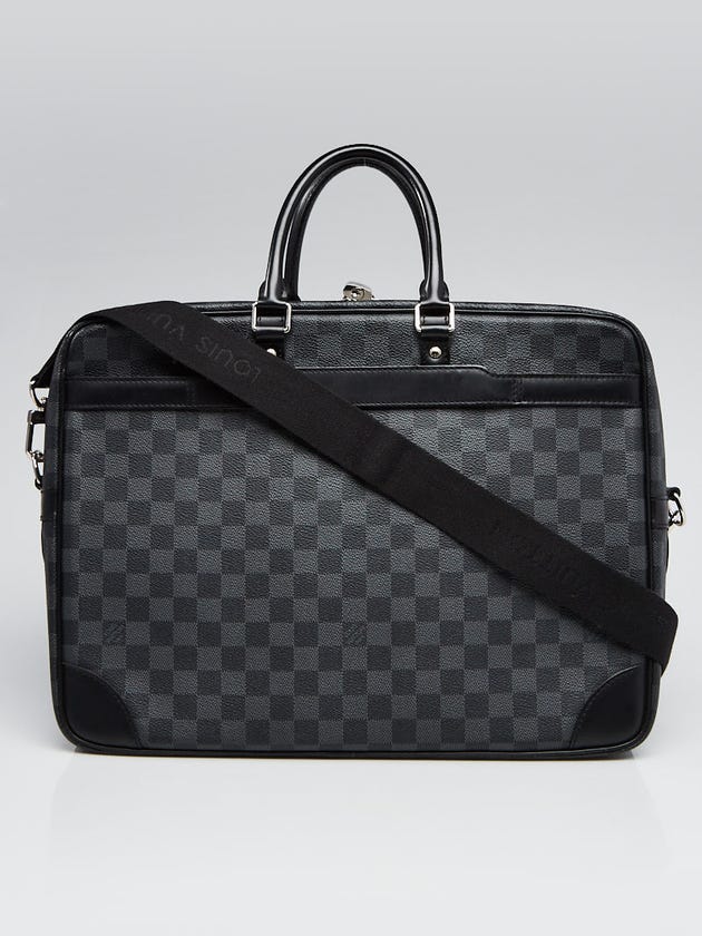 Louis Vuitton Damier Graphite Canvas Porte-Documents Voyage GM Briefcase Bag