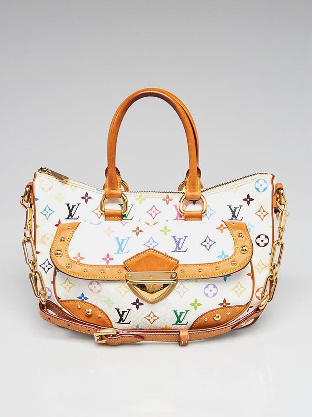 Louis Vuitton White Monogram Multicolore Rita Bag