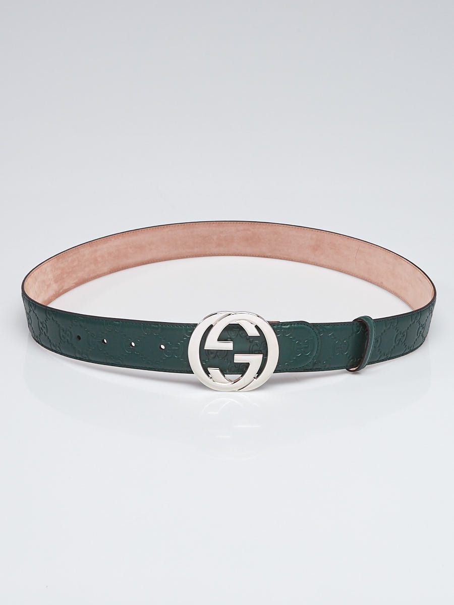 Gucci 525040 GG Logo Buckle Belt