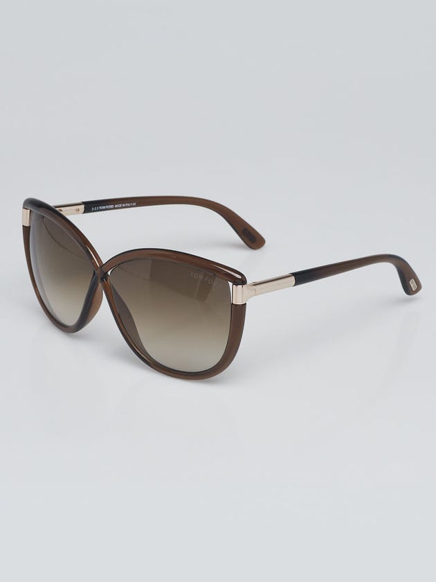 Tom Ford Brown Frame Abbey Sunglasses TF327