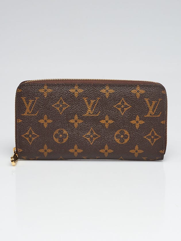 Louis Vuitton Monogram Canvas Zippy Wallet