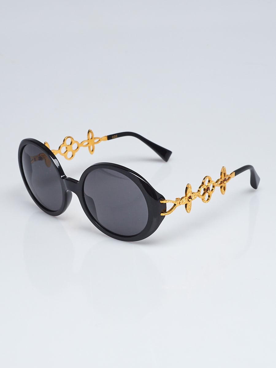 Louis Vuitton Black Acetate Z1321W Dayton Sunglasses Louis Vuitton