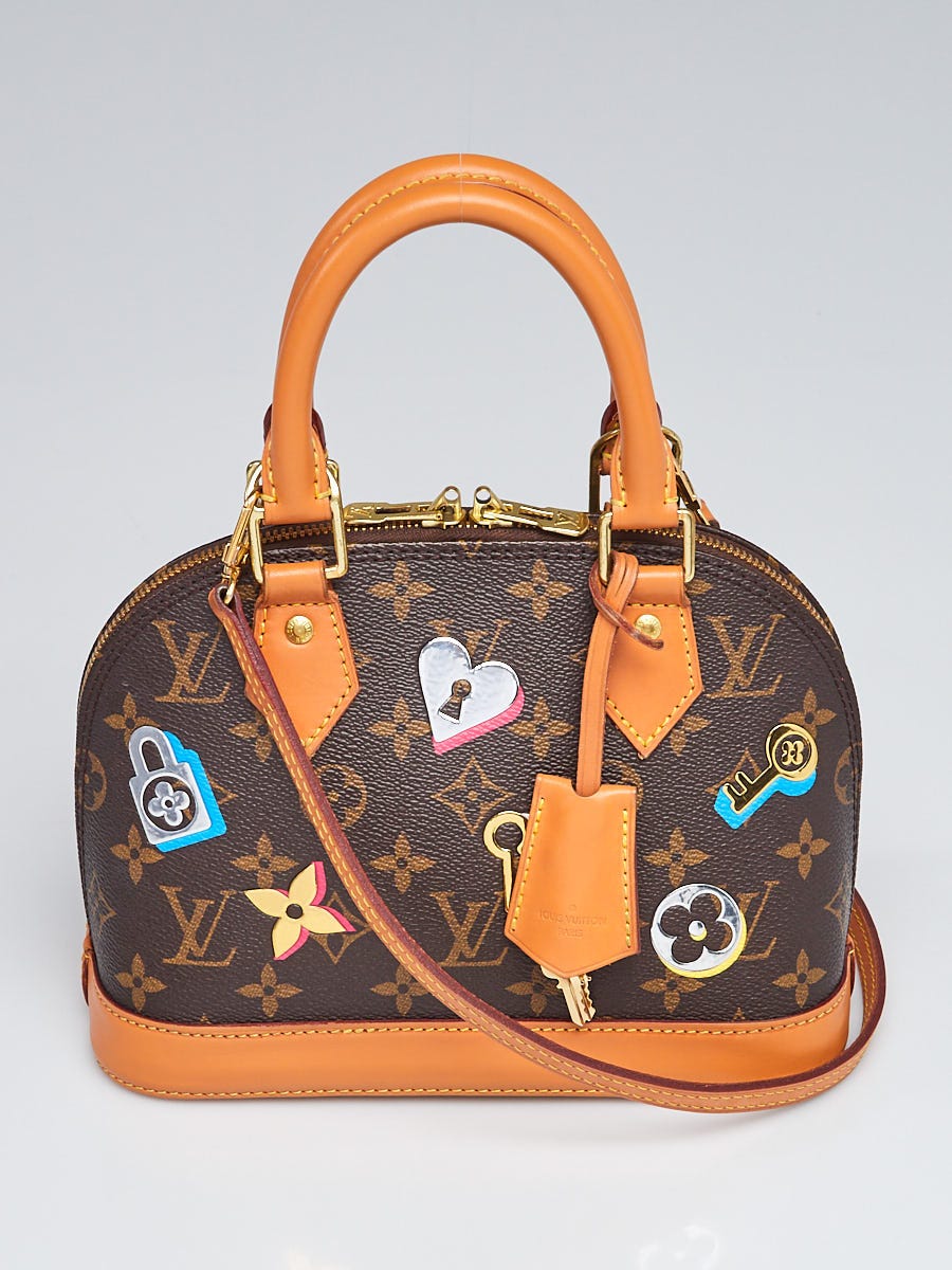 Louis Vuitton Limited Edition Monogram Canvas Love Lock Alma BB Bag -  Yoogi's Closet