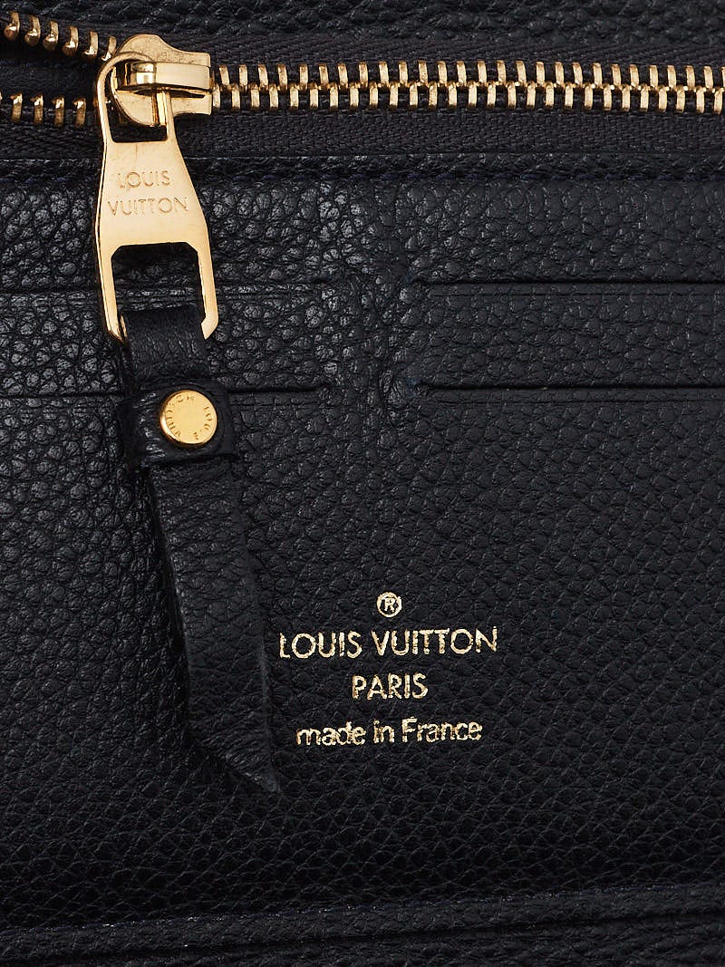 Louis Vuitton Bleu Infini Monogram Leather Zippy Wallet Louis