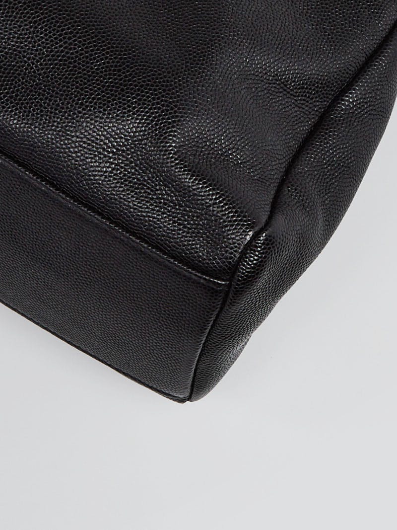 Yves Saint Laurent Black Pebbled Leather West Hollywood Flap Bag - Yoogi's  Closet