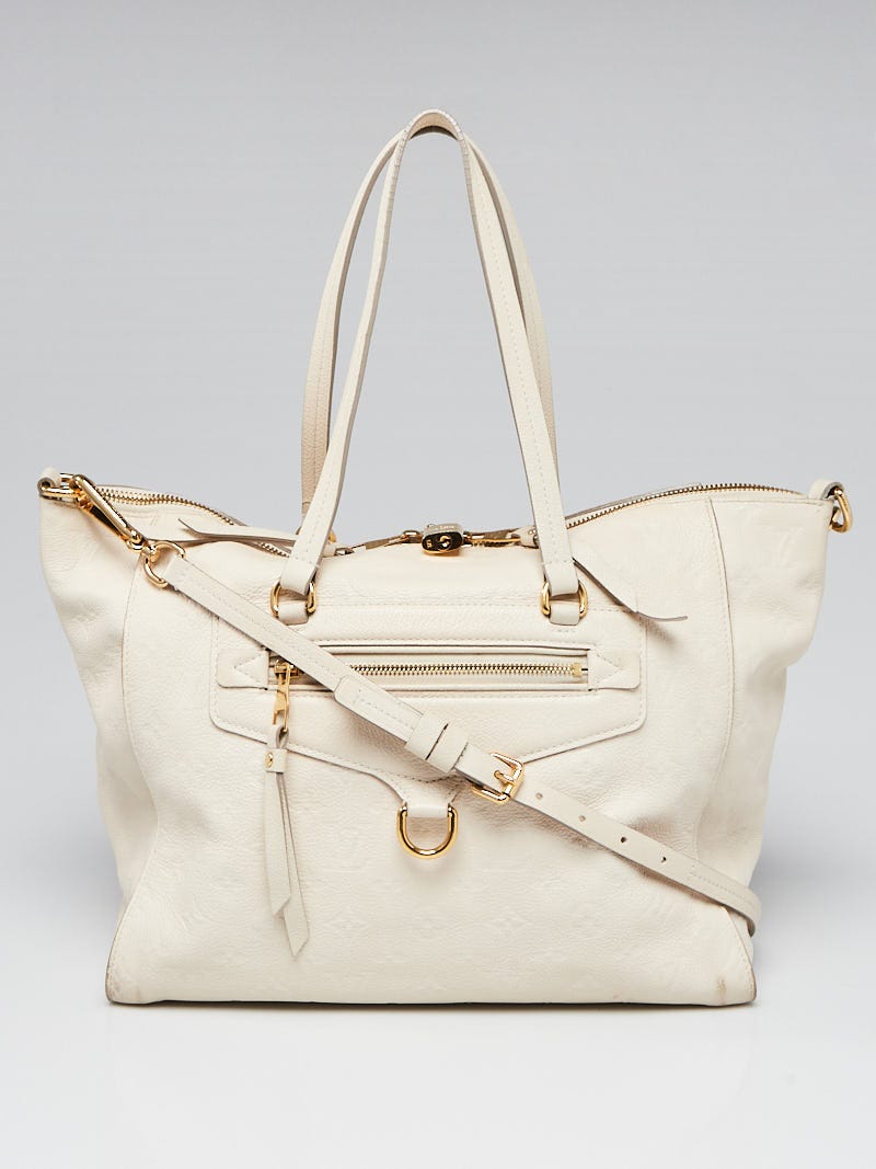 Louis Vuitton Neige Monogram Empreinte Leather Lumineuse PM Bag