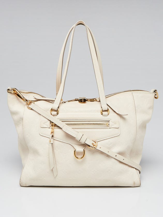 Louis Vuitton Neige Monogram Empreinte Leather Lumineuse PM Bag