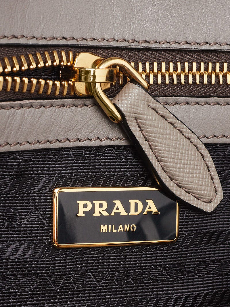 Prada 1BA164 Saffiano Soft Calf Two Way Crossbody Shoulder