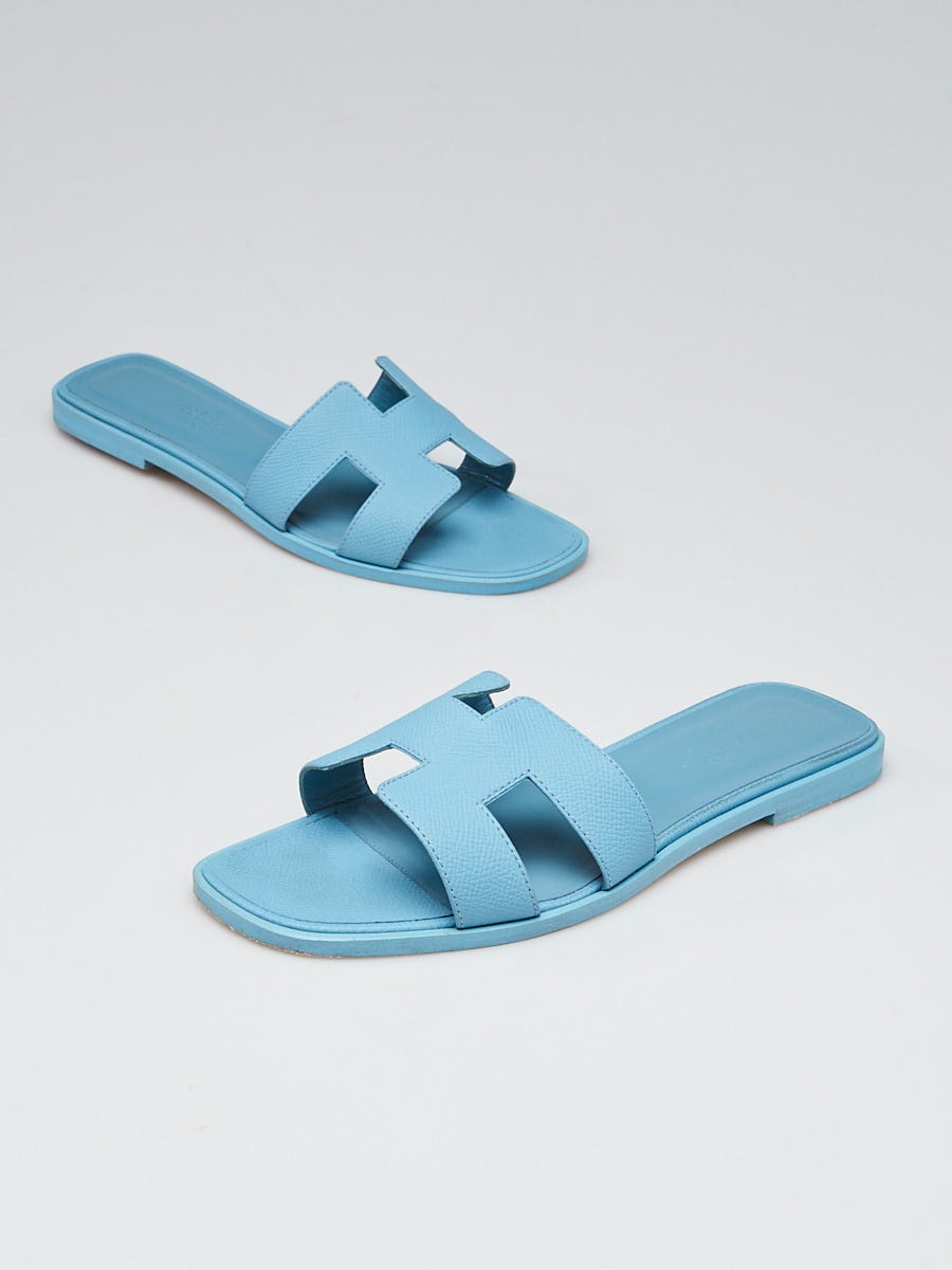 Baby blue hermes discount sandals