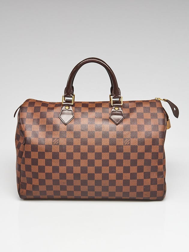 Louis Vuitton Damier Canvas Speedy 35 Bag