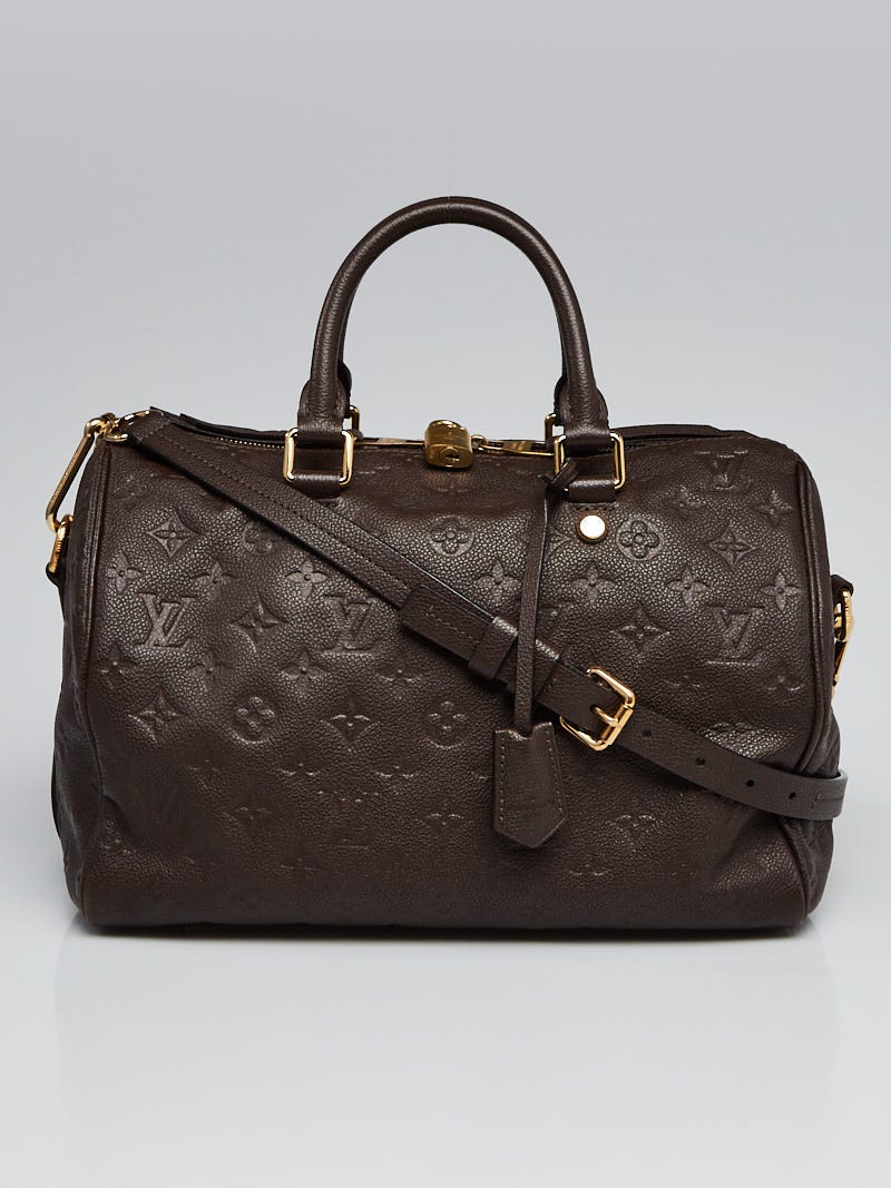 Brown Louis Vuitton Monogram Empreinte Speedy Bandouliere 30 Bag