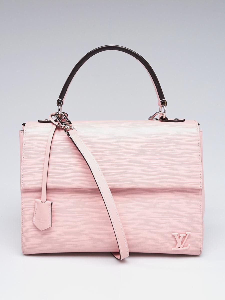 Louis Vuitton Cluny MM Epi Leather Shoulder Bag Pink