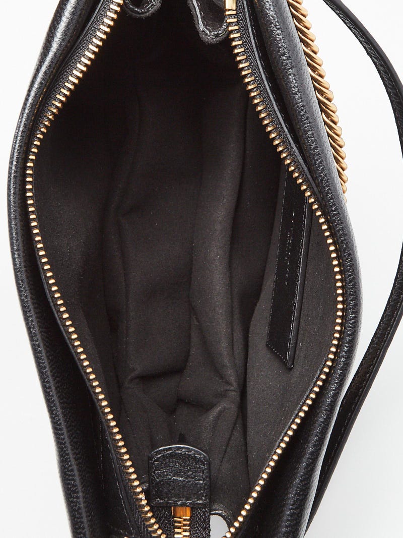 Givenchy Black Leather/Suede Cross3 Crossbody Bag | Yoogi's Closet