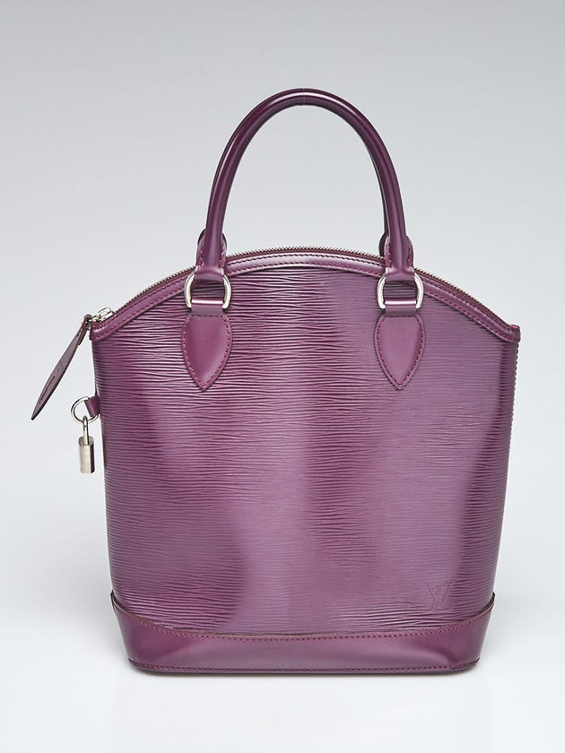 Louis Vuitton Cassis Epi Leather Lockit PM Bag
