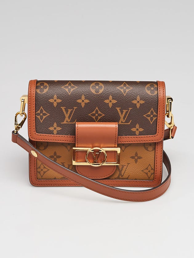 Louis Vuitton Monogram Reverse Canvas Mini Dauphine Bag