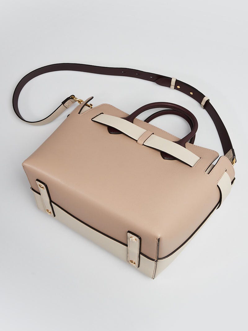 Burberry Limestone/Beige Pebbled Leather Small Belt Bag | Yoogi's 