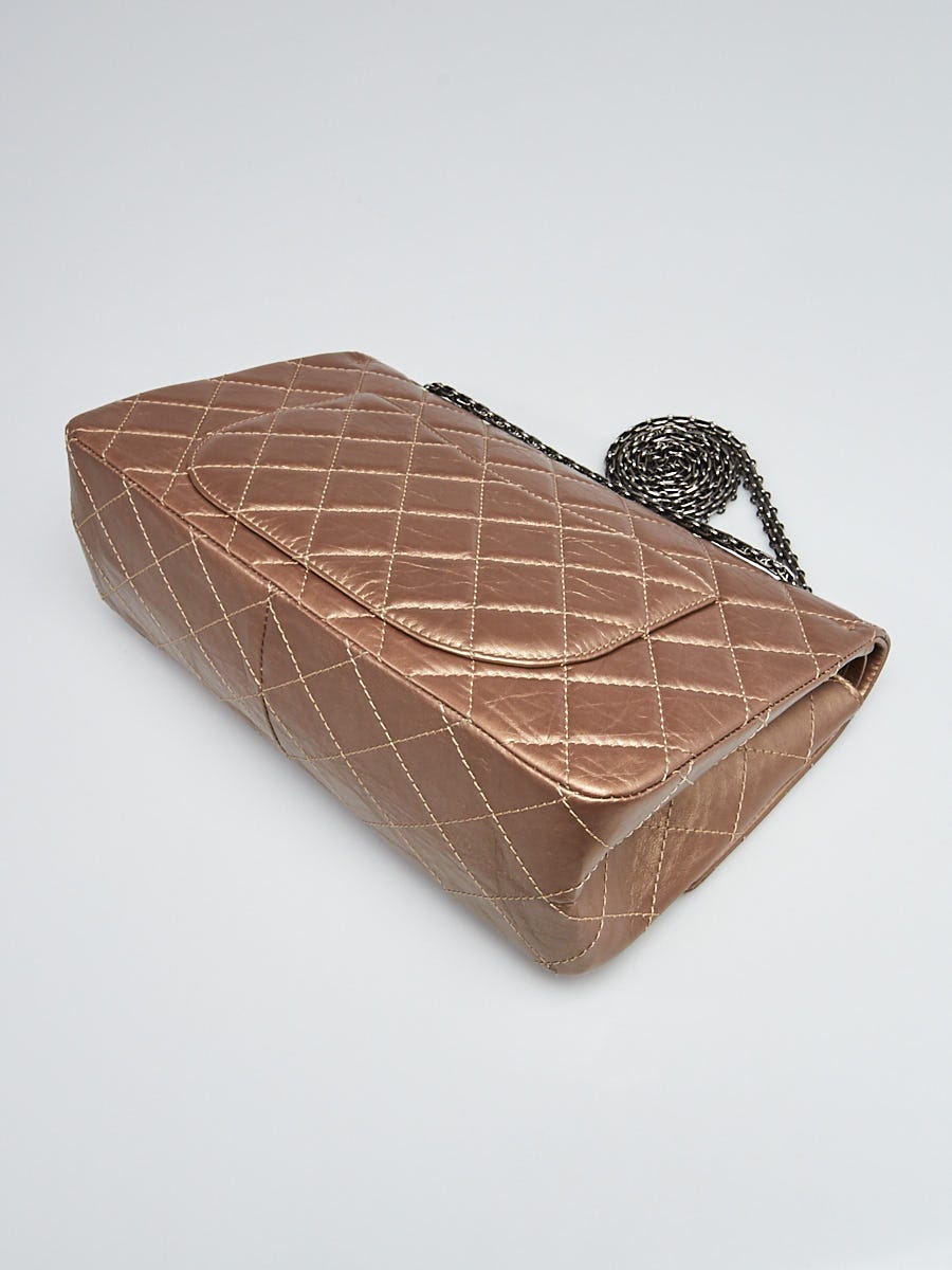 U*U様 CHANEL シャネル皮ジャン　レア美品 Chanel Bronze 2.55 Reissue Quilted Classic Calfskin Leather 227