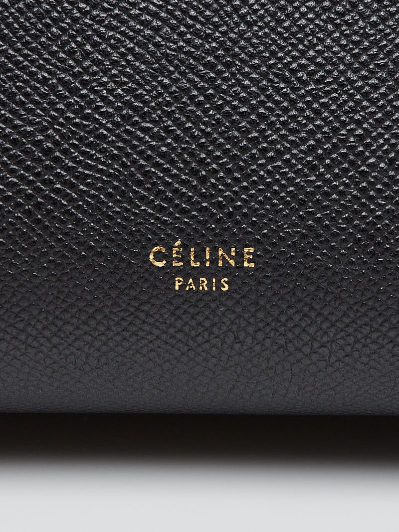 CELINE PICO BELT / NANO BELT BAG IN BLACK GHW, (sz : 20/26x19x11 cm)