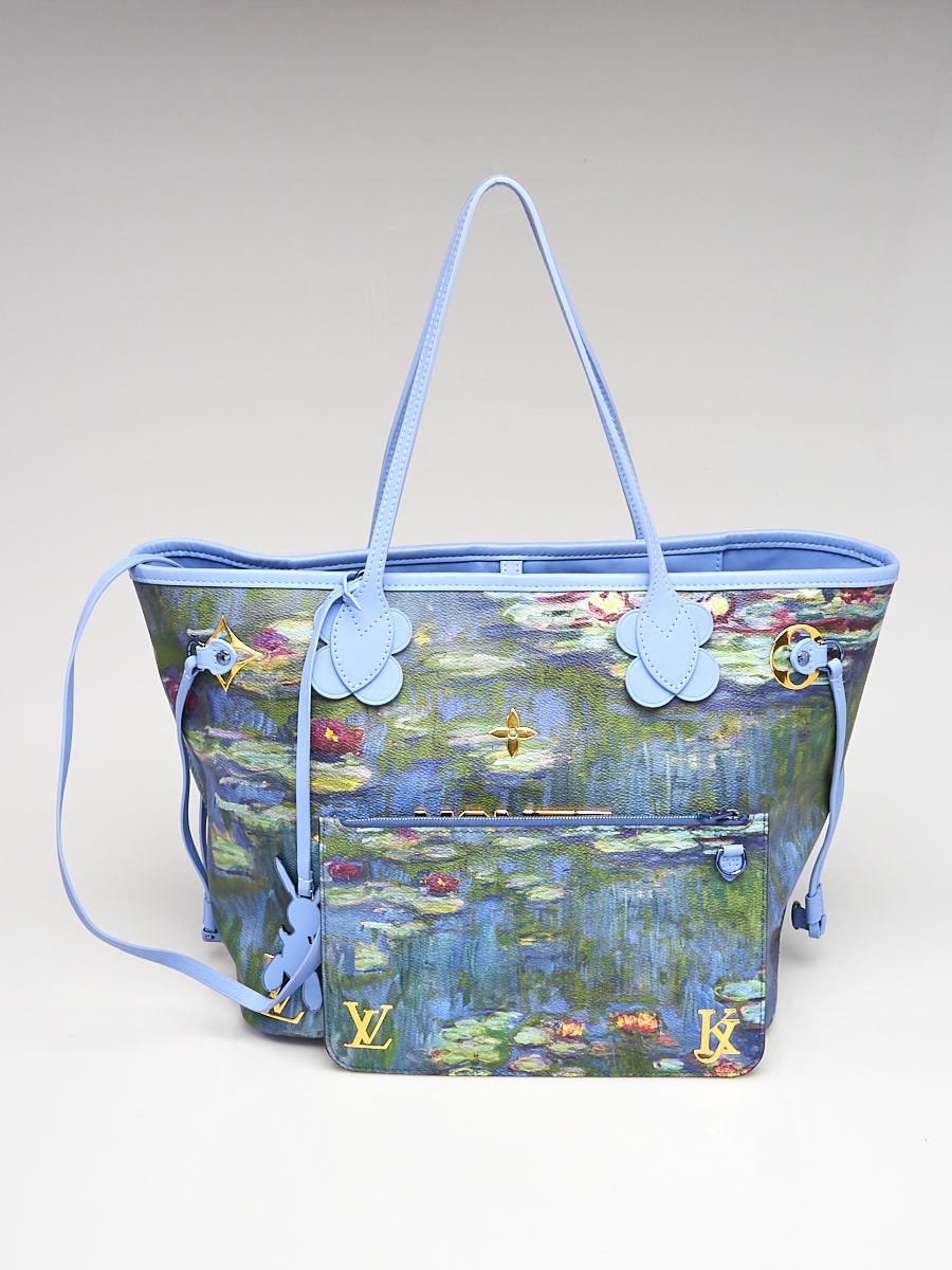 LOUIS VUITTON Masters Neverfull MM Tote Bag Pouch M43331 Van Gogh Painting  Ex++ | eBay