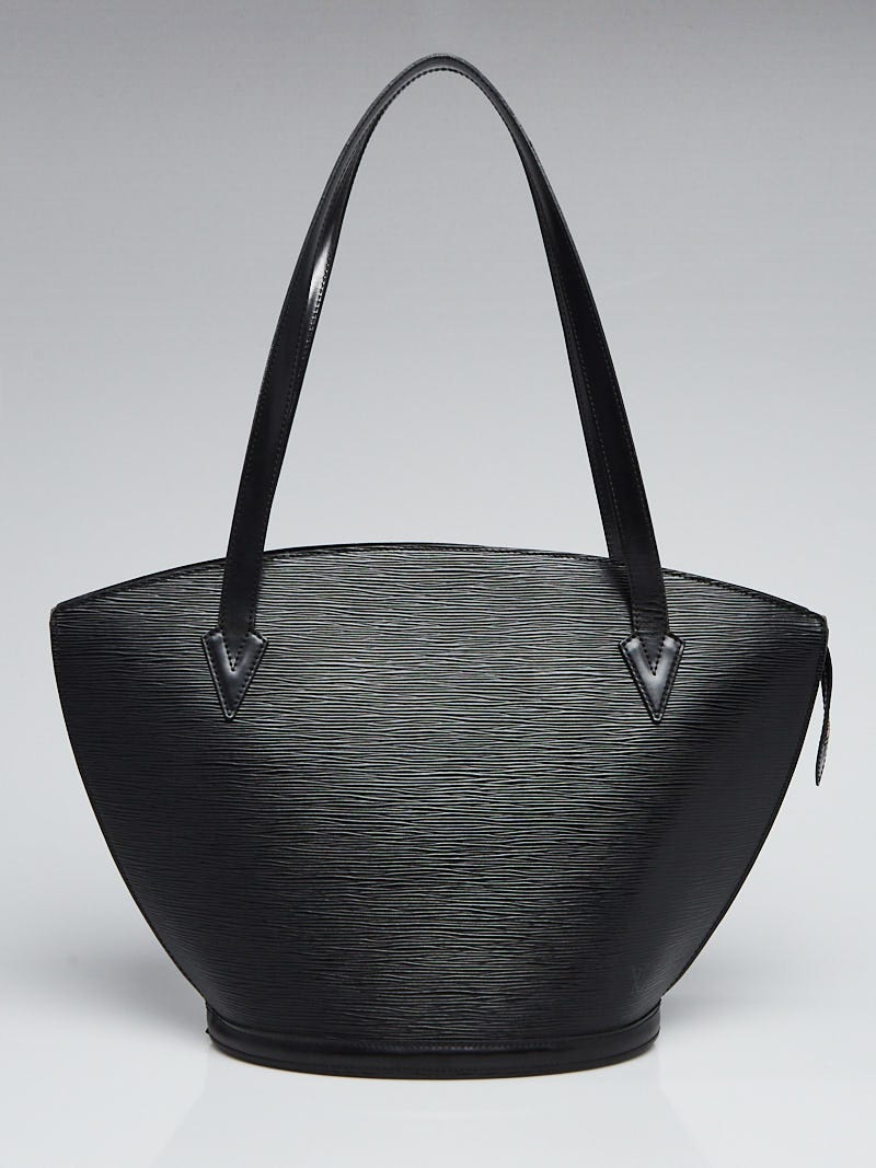 Louis Vuitton Black Epi Leather Croissette GM