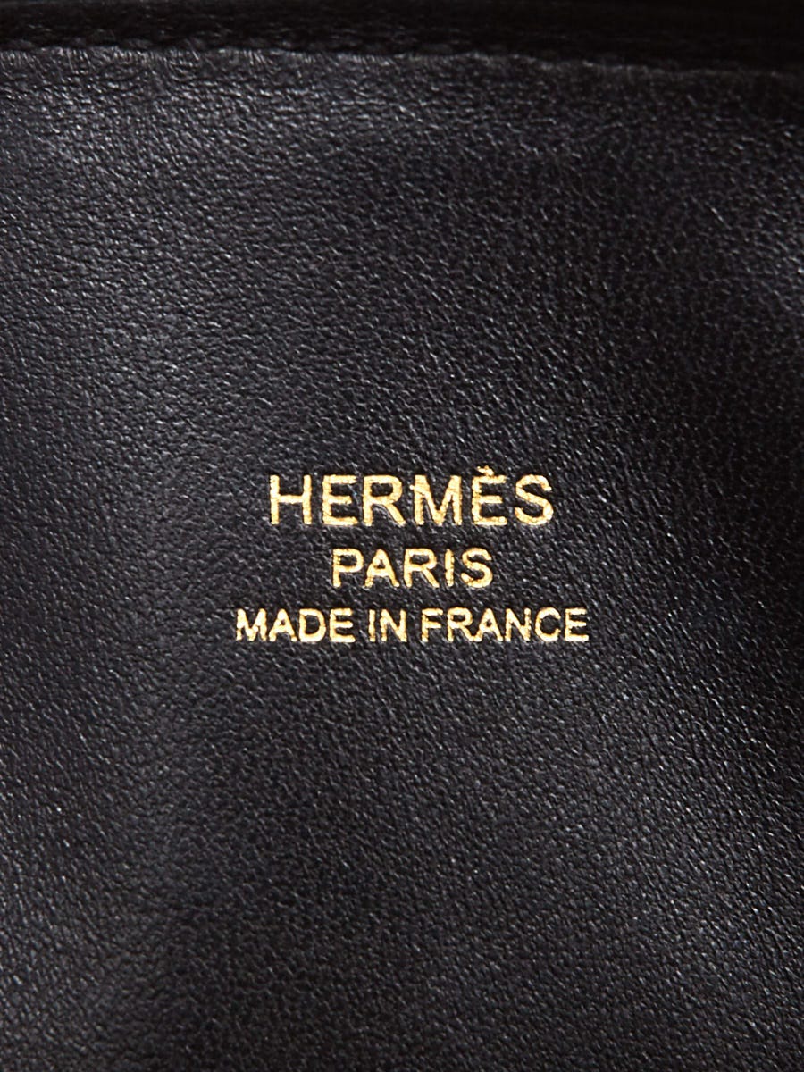 Hermes Bolide Bag 1923 Black Taurillon Novillo Gold Hardware