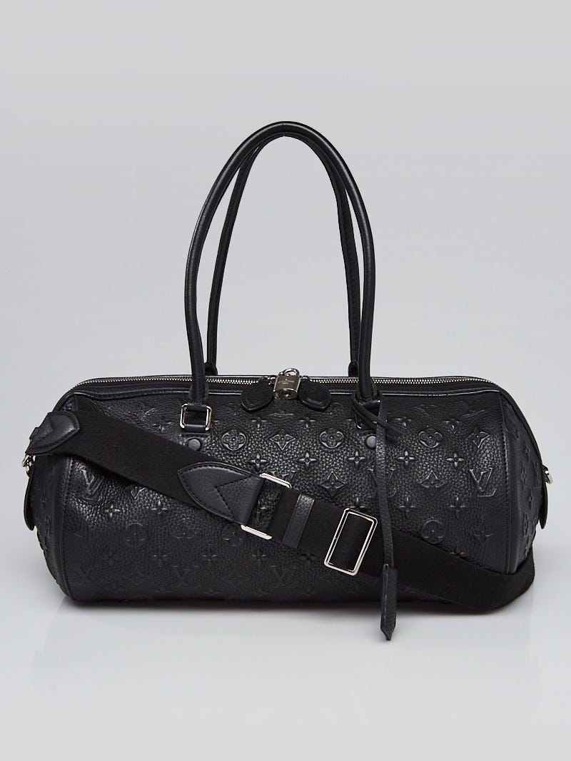 Louis Vuitton Black Monogram Revelation Neo Papillon GM Bag Silver