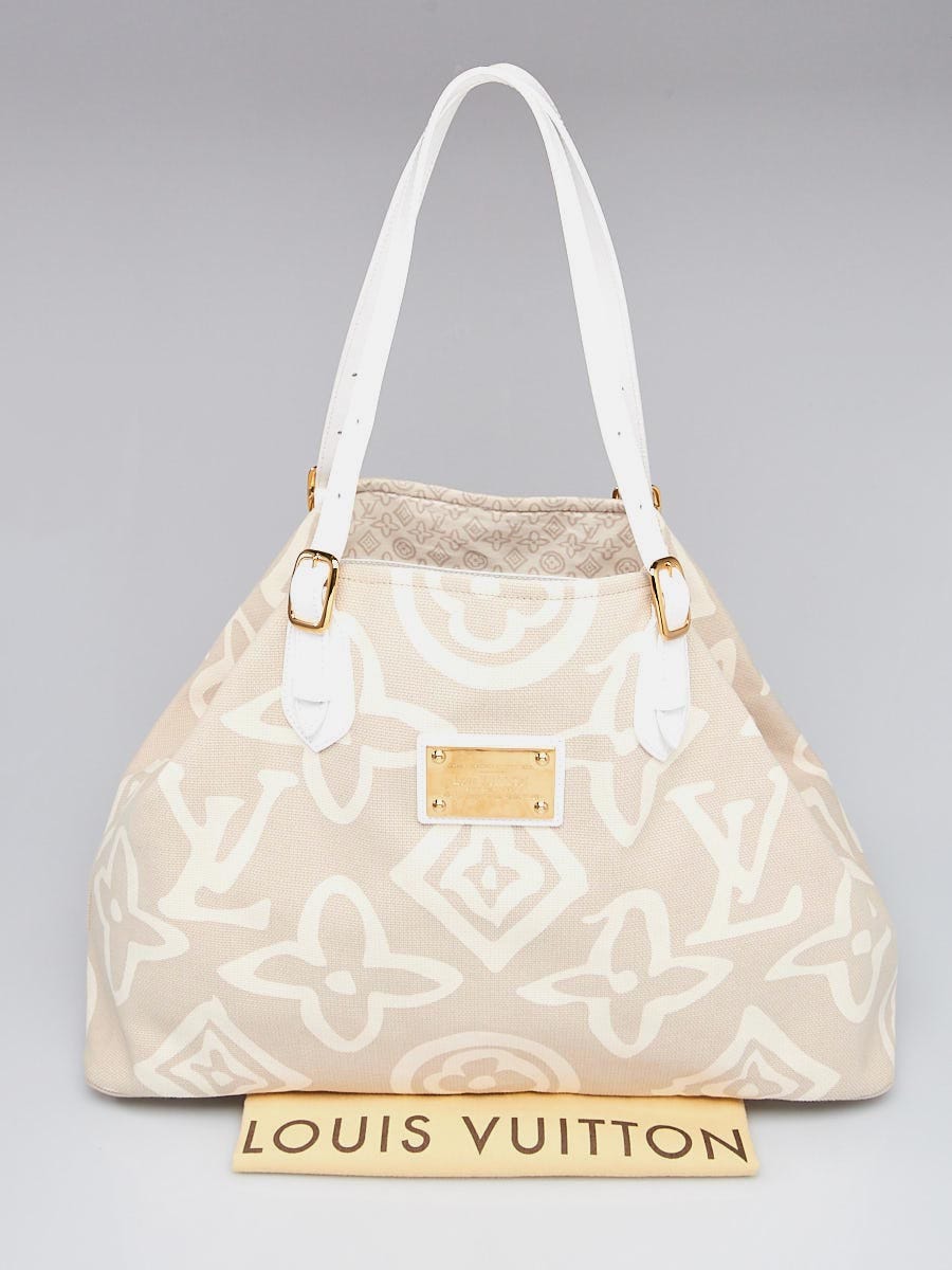 Louis Vuitton Limited Edition Beige Tahitienne Cabas GM Bag Yoogi s Closet