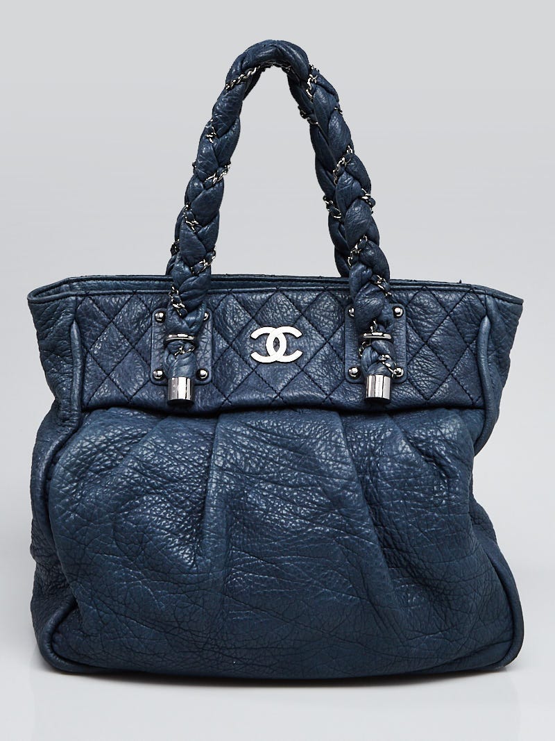 Chanel Classic Flap Braid Quilted Small Black Distressed Lambskin Shoulder  Bag