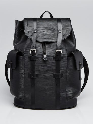 black louis vuitton christopher backpack Damier Graphite MM Urban Exchange perfect for quick access items Louis Vuitton Christopher mm Monogram