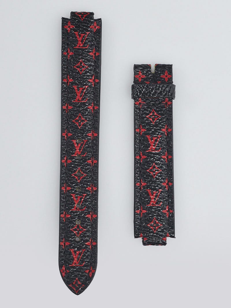 Louis Vuitton Monogram Infrarouge Canvas Tambour Watch Strap