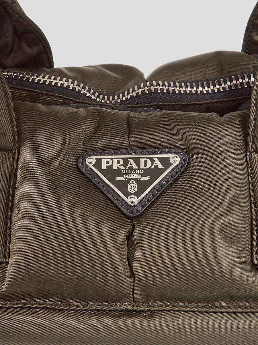 Prada Mimetico Tessuto Nylon Bomber Tote Bag B2636L Prada Mimetico Tessuto Nylon Bomber Tote Bag B2636L