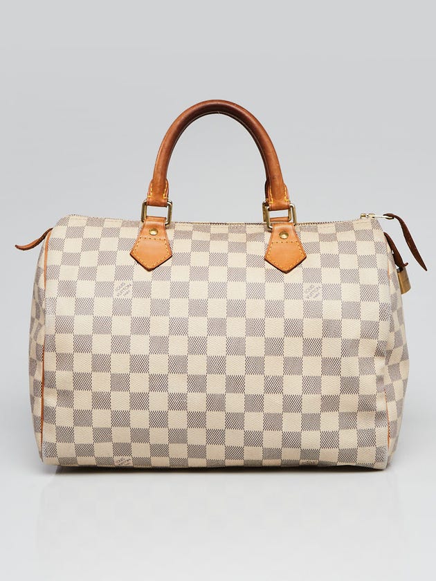 Louis Vuitton Damier Azur Canvas Speedy 30 Bag