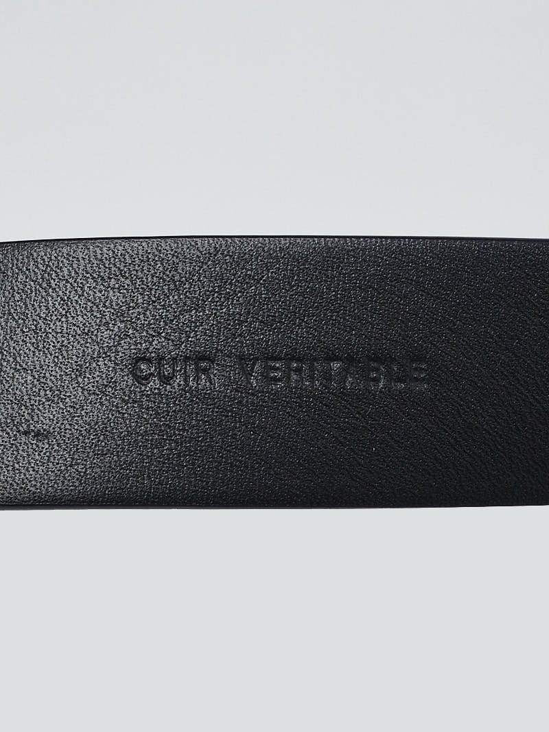 Chanel Black Patent Leather CC Logo Clutch Fanny Waist Belt Bag at