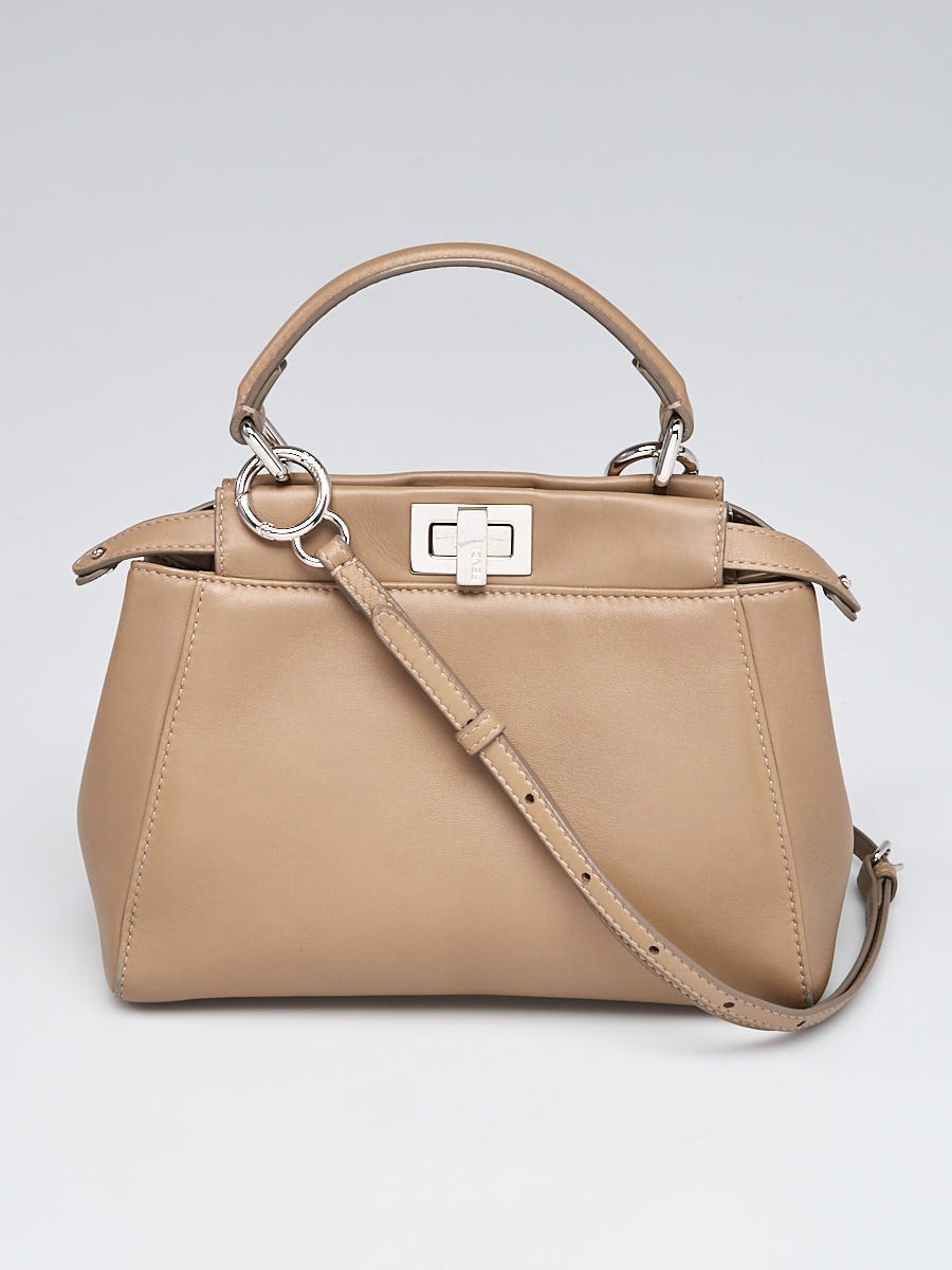 Fendi 2024 peekaboo taupe