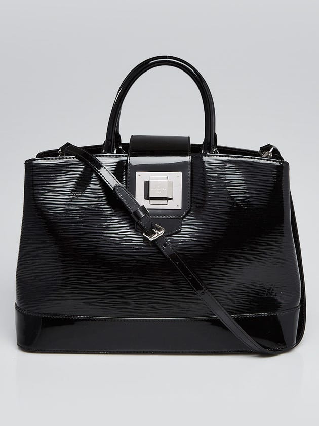 Louis Vuitton Black Electric Epi Leather Mirabeau GM Bag