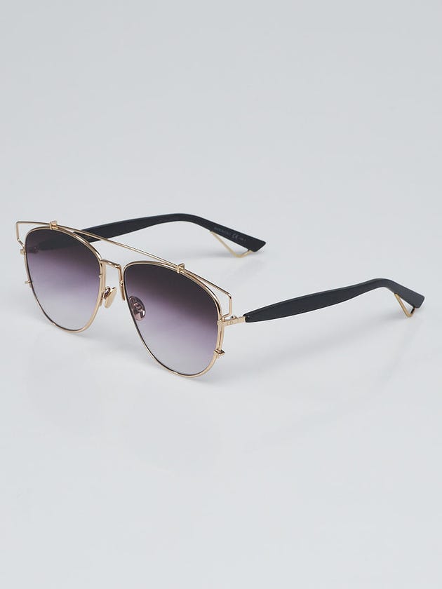 Christian Dior Goldtone Metal Frame Technologic Sunglasses -RHL86
