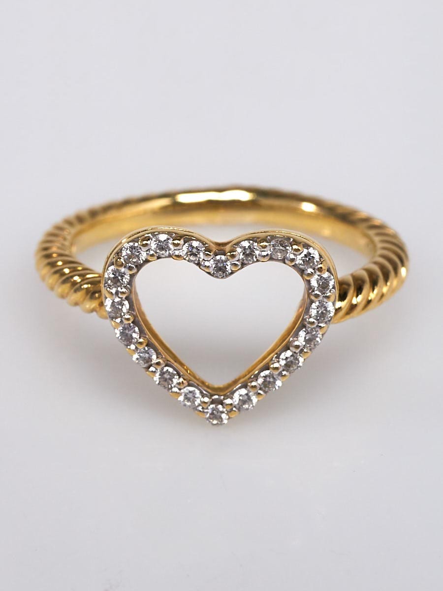 David yurman sale heart ring