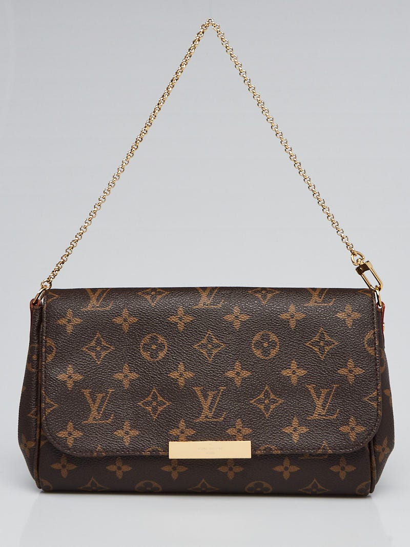 Louis+Vuitton+Favorite+Crossbody+MM+Brown+Canvas for sale online