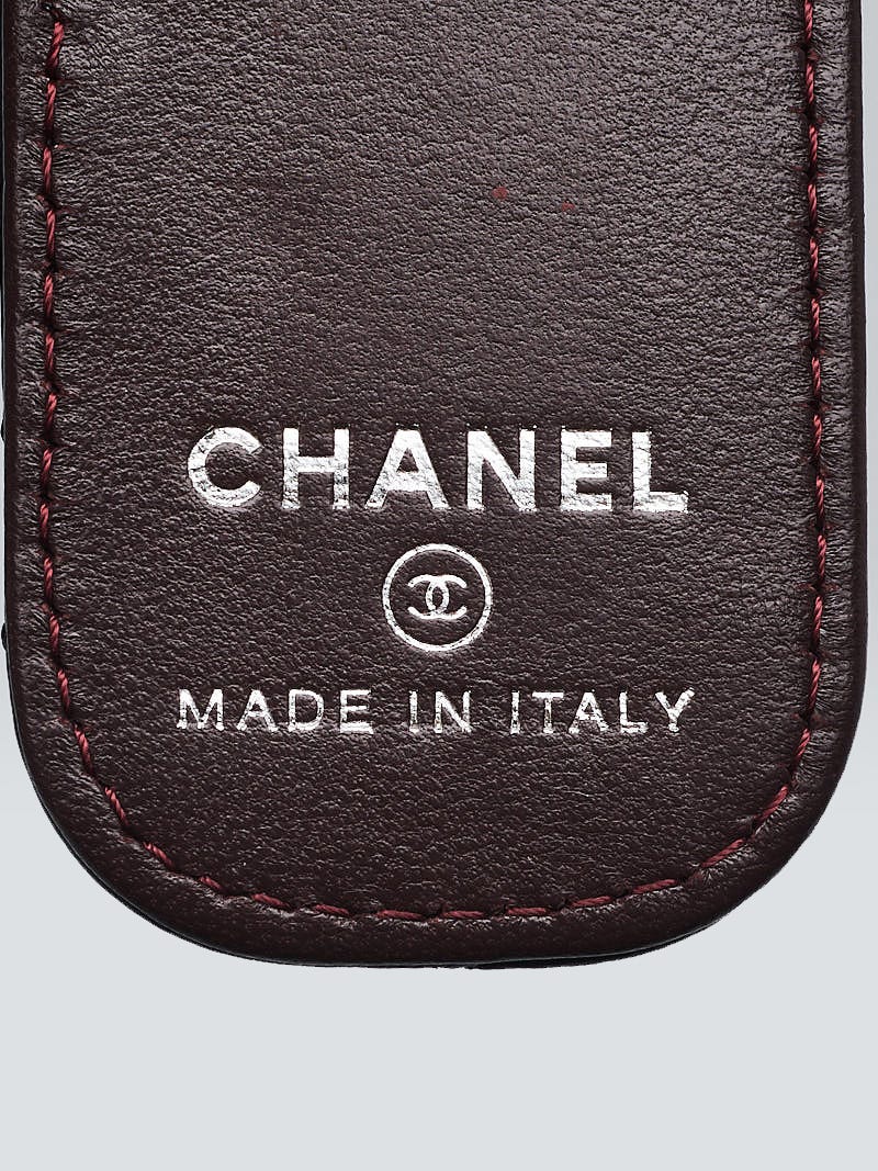 Chanel Black Quilted Lambskin Leather Money Clip - Yoogi's Closet