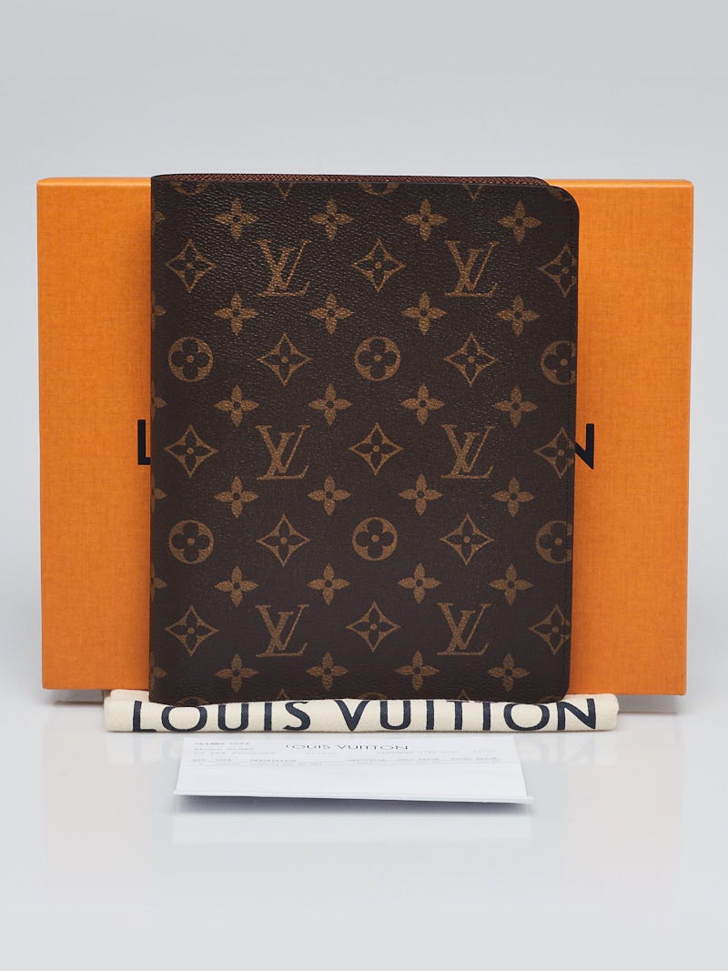 New Louis Vuitton Monogram Desk Agenda Cover/Receipt