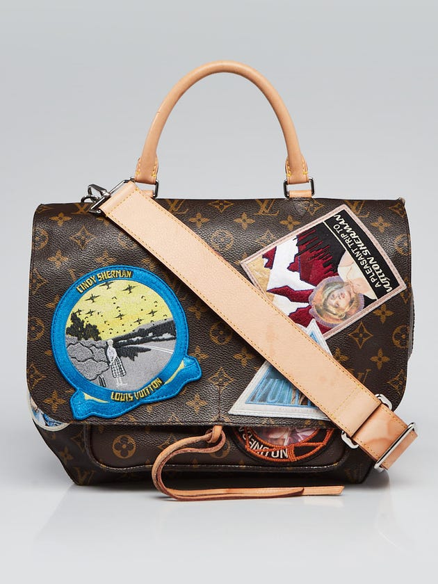 Louis Vuitton Limited Edition Monogram Canvas Celebrating Monogram Cindy Sherman Messenger Bag