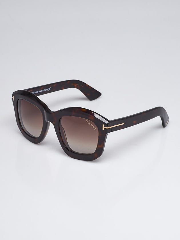 Tom Ford Tortoise Shell Acetate Frame Julia Sunglasses-TF582