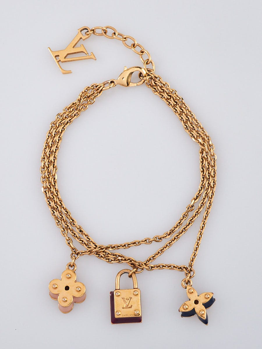 Louis Vuitton Yellow Gold Charm Bracelet at 1stDibs  louis vuitton charm  bracelet louis vuitton gold charm bracelet louis vuitton bracelet charm