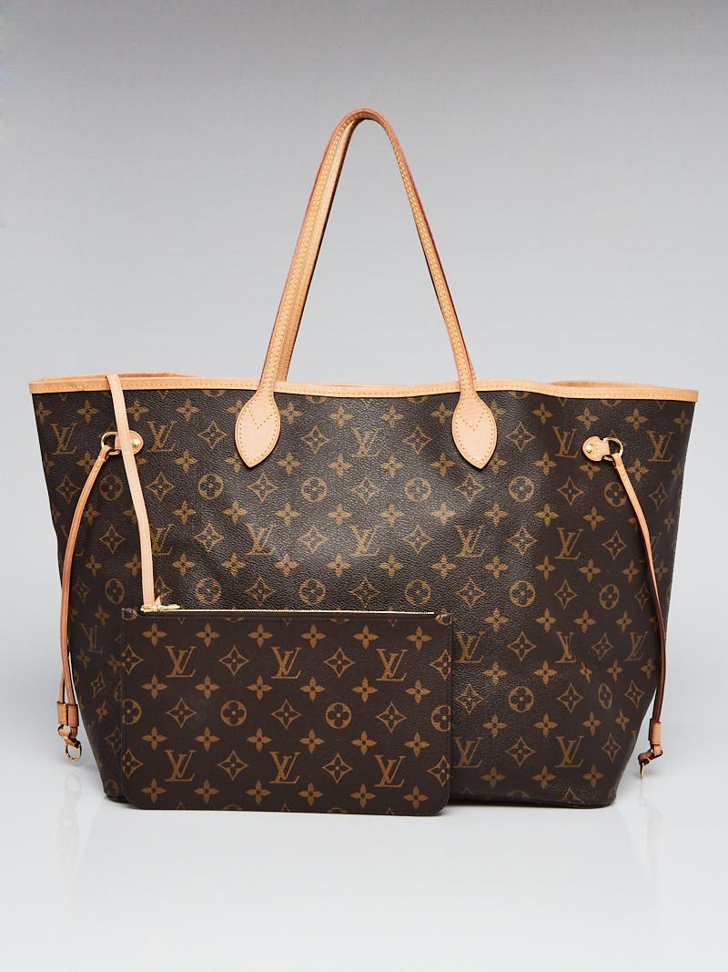 AUTHENTIC Louis Vuitton Neverfull Pivoine Monogram GM PREOWNED