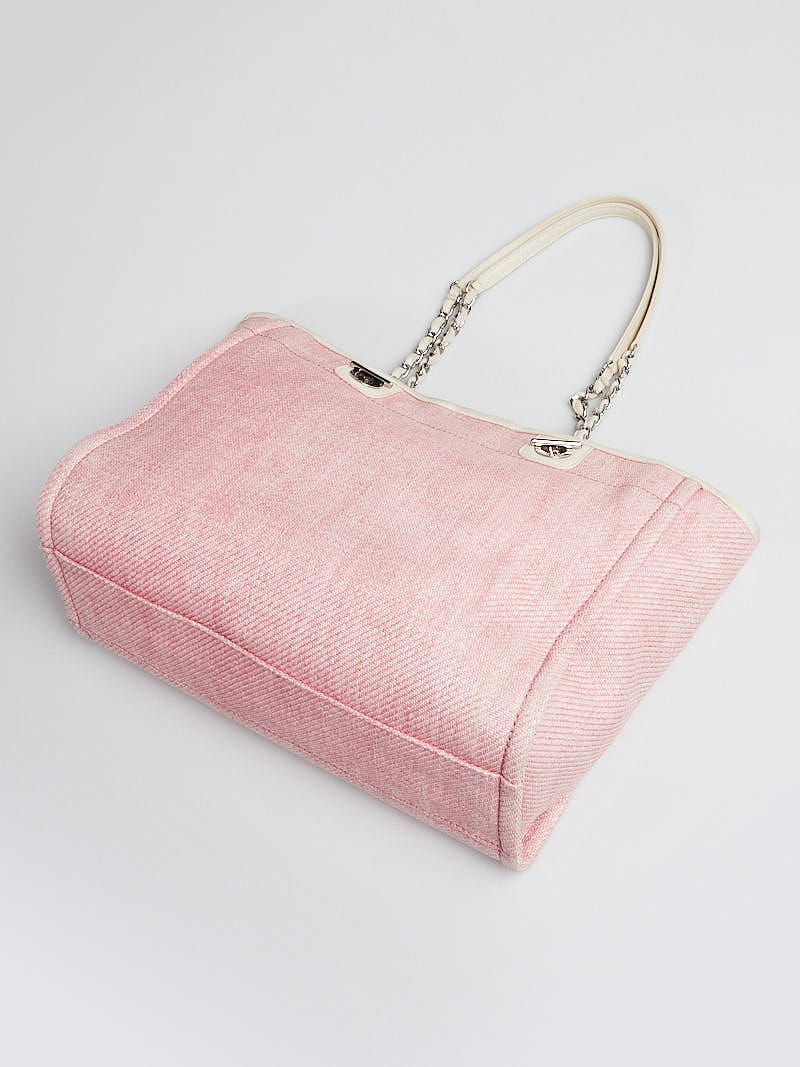 Chanel Deauville Medium Canvas Pink