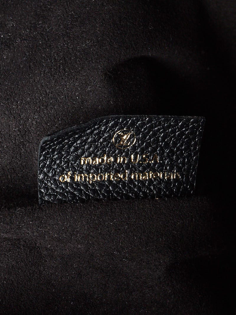 Louis Vuitton Black Monogram Empreinte Twice - Layaway 60 Days in