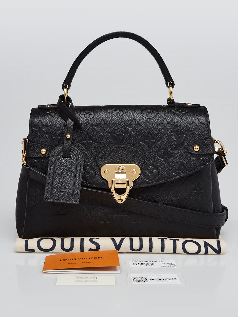 Louis Vuitton Monogram Empreinte Leather Georges BB Creme M53943
