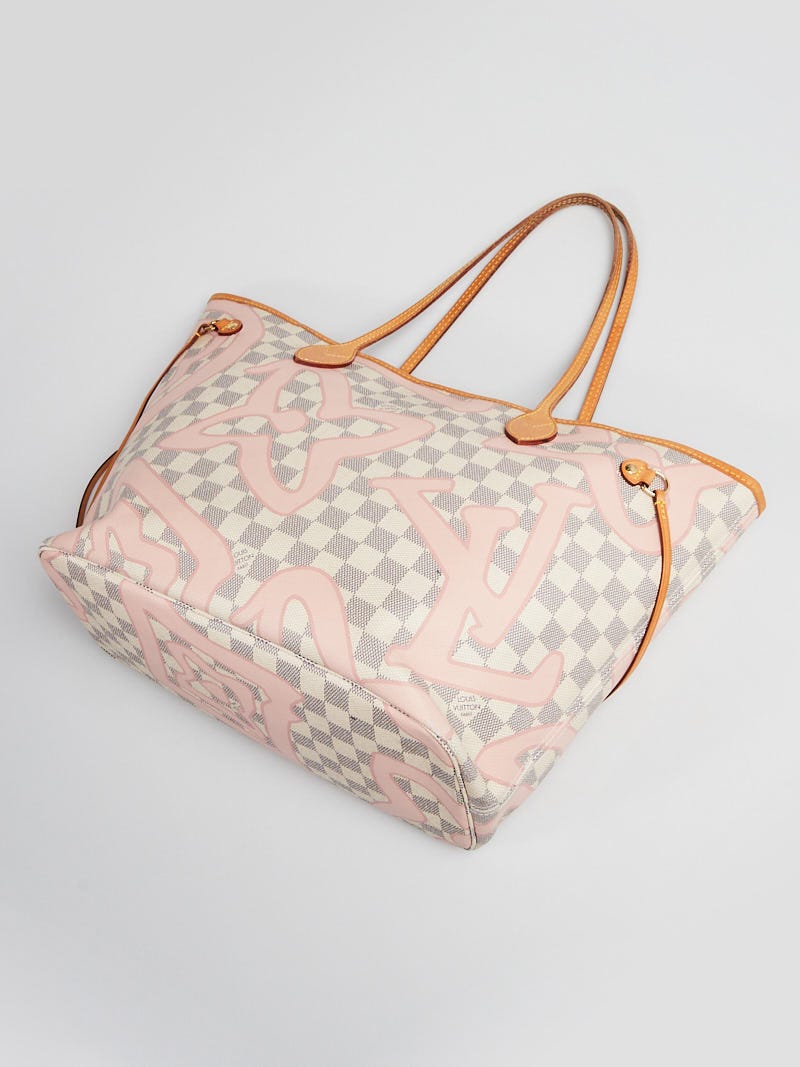 Louis Vuitton Limited Edition Damier Azur Tahitienne Neverfull MM Bag -  Yoogi's Closet